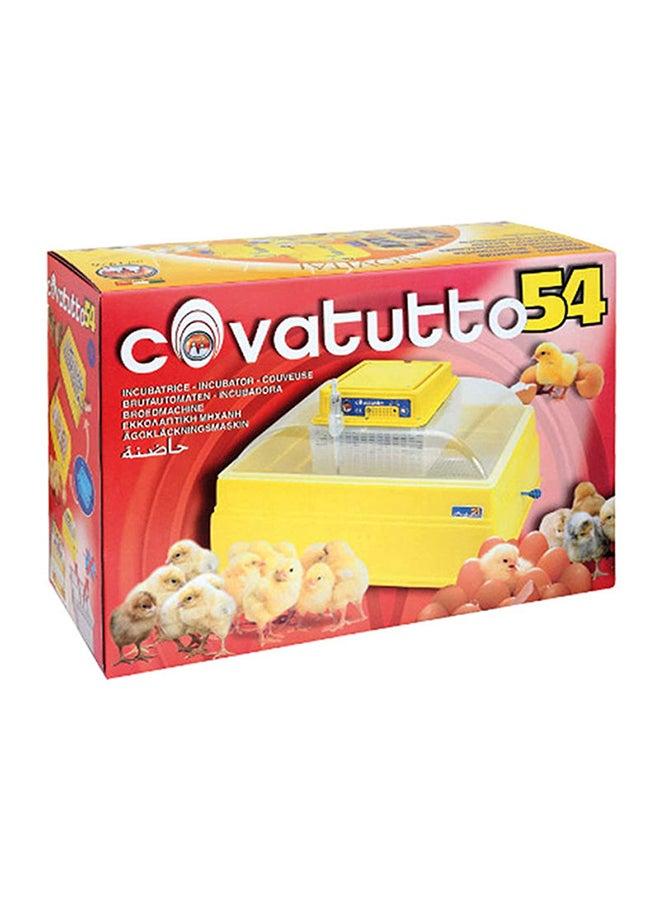NOVITAL - Analog Egg Incubator For Hatching Eggs Yellow/Blue - Image 1