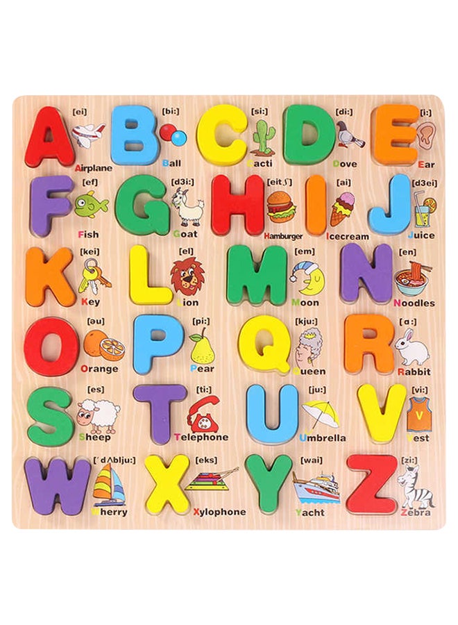 Rozz stor Wooden  Capital  Alphabets  - Image 1