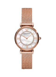 Women's Gianni T-Bar Analog Watch AR11320 - 32 mm - Rose Gold