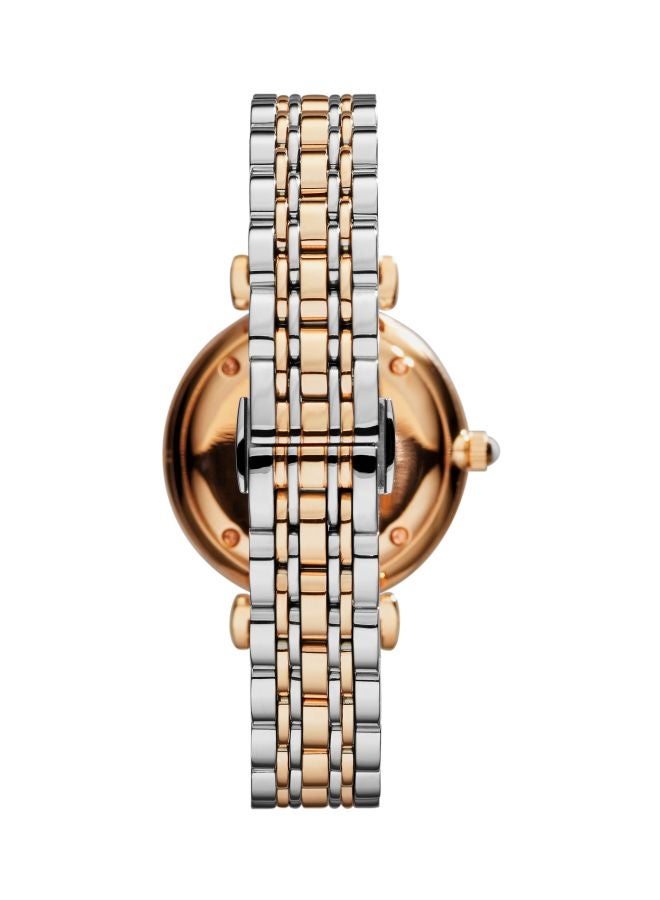 EMPORIO ARMANI Women's Gianni T-BAR Water-Resistant Analog Watch Ar1840  - Image 2