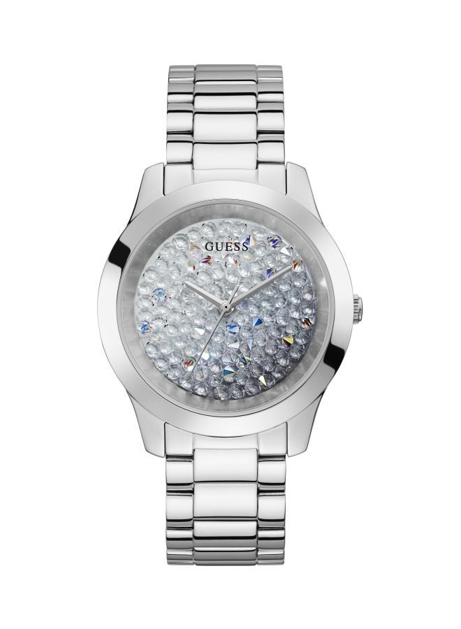 GUESS Women's Crush Water-Resistant Analog Watch GW0020L1 - 42 mm - Silver - Image 1
