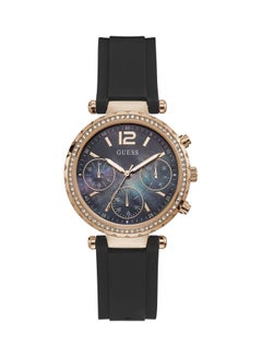 GUESS Women's Solstice Water-Resistant Chronograph Watch GW0113L2 - 37 mm - Black  - Image 1