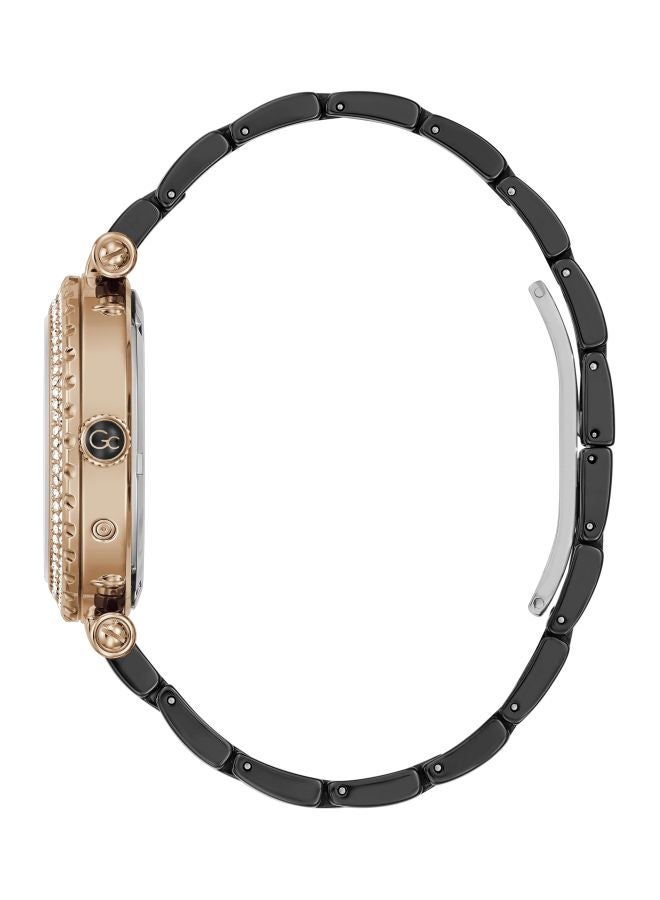 Gc Women's PrimeChic Water-Resistant Analog Watch Y71007L2MF - 37 mm - Black  - Image 3
