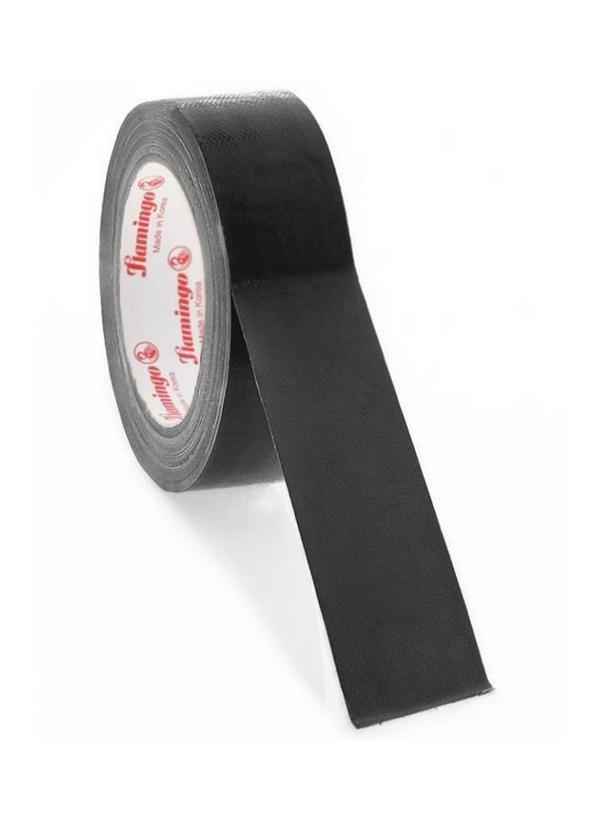 FLAMINGO - Super Sticky Waterproof Cloth Base Duct Tape Black - Image 1