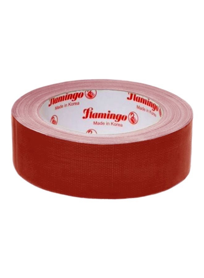 FLAMINGO - Super Sticky Waterproof Cloth Base Duct Tape Red - Image 1