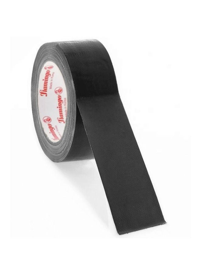 FLAMINGO - Super Sticky Waterproof Cloth Base Duct Tape Black - Image 1