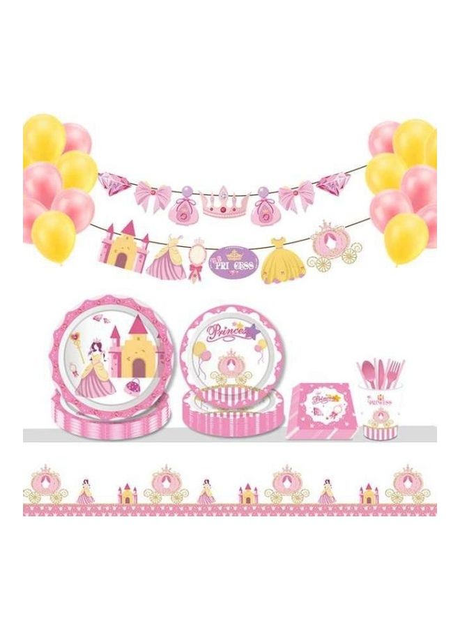 ThePartyPopper - Princess Party Tableware Set - Image 1