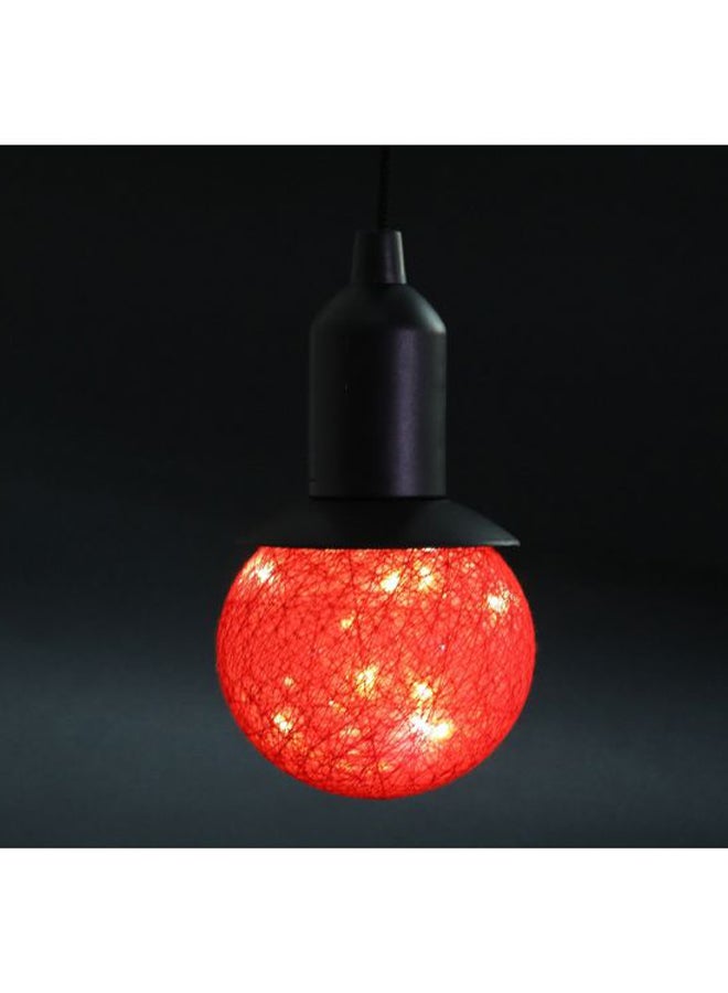 String Ceiling Lamp Red/Black - Image 3
