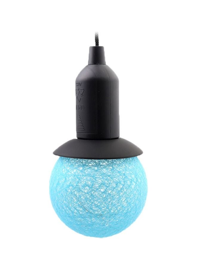 Weatherproof Ceiling String Lamp Blue - Image 1