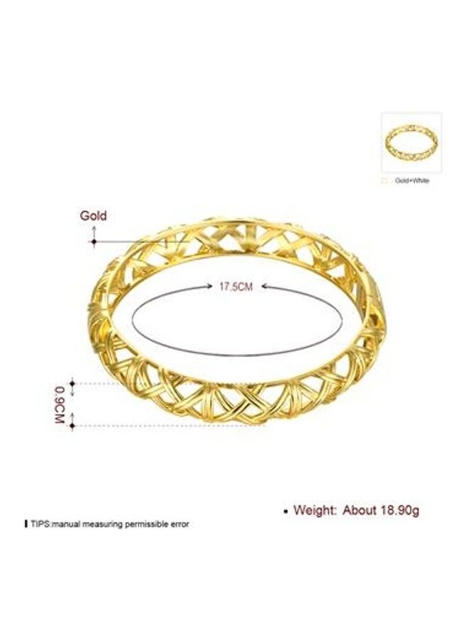 24k Gold Plated Antiallergic Metal Bracelets