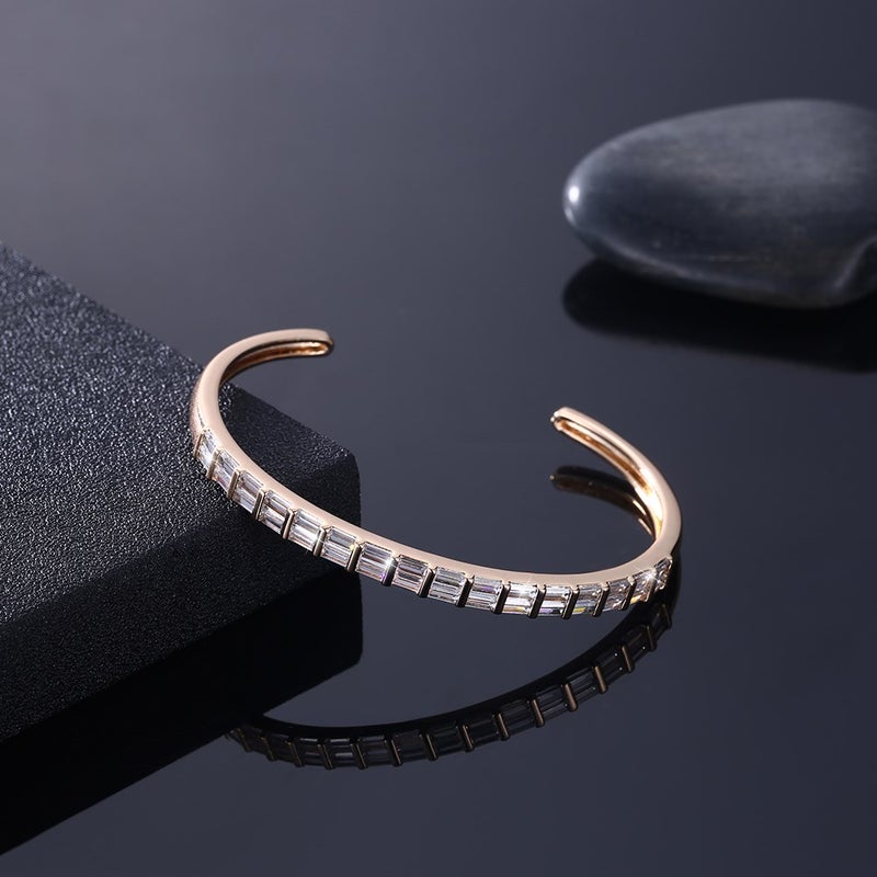 Beauenty Copper Plated Zircon Studded Bracelet  - Image 3