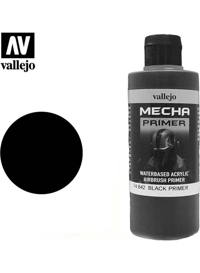 Vallejo 74.642 Mecha Primer Black 200ml - Image 2