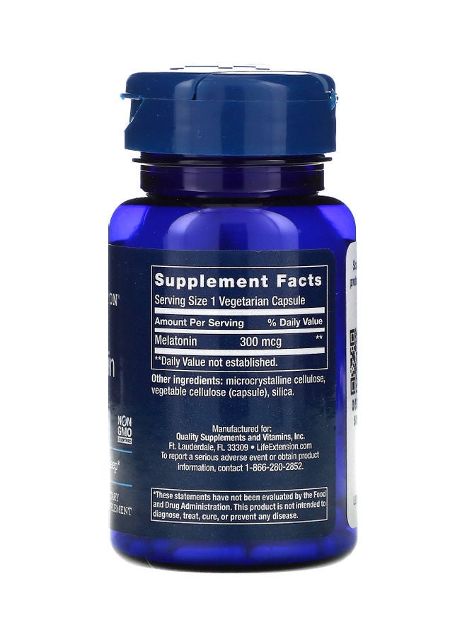 لايف إكستنشن ميلاتونين 300 مكجم - 100 كبسولة نباتية - Image 2