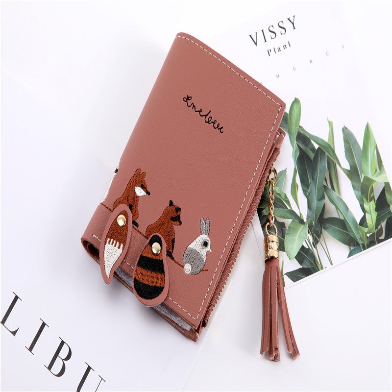 FRIEET - Women Wallet Leather Card Holder multicolour - Image 1