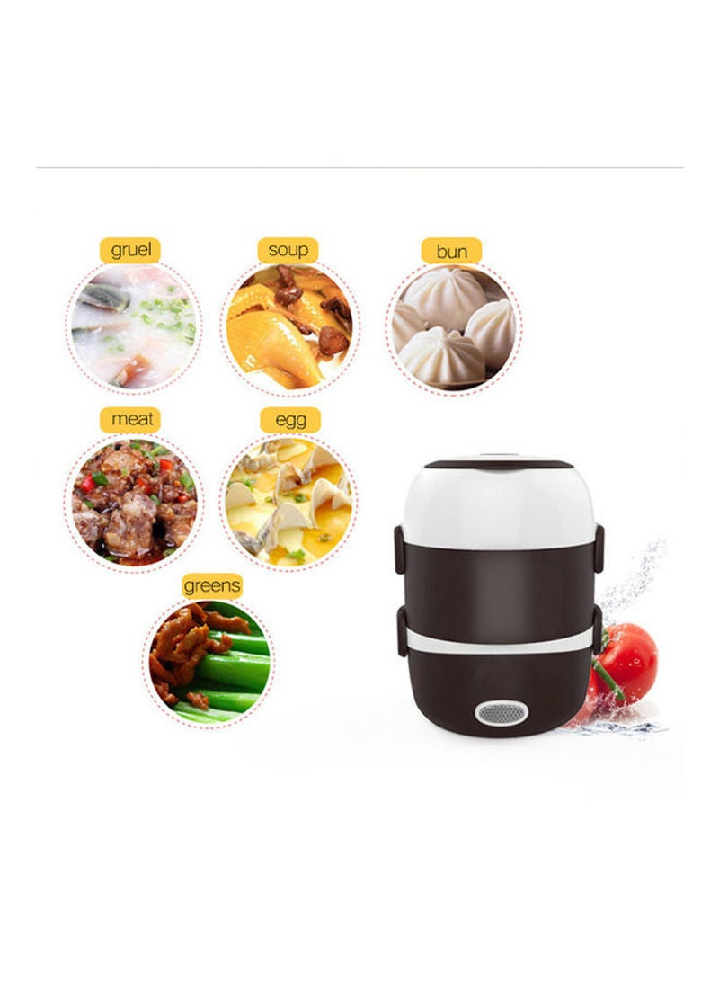 Generic - Multifunctional Bento Electric Rice Cooker Food Warmer Lunch Box Multicolor 25.5*19.5*19.5cm - Image 1
