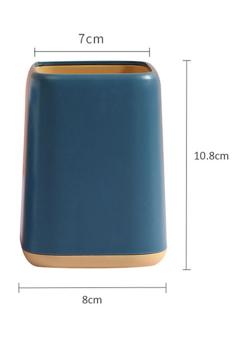 Pen/Pencil Holder Storage Desktop Organizer Dark blue 11*8.3*8.3cm  - Image 3