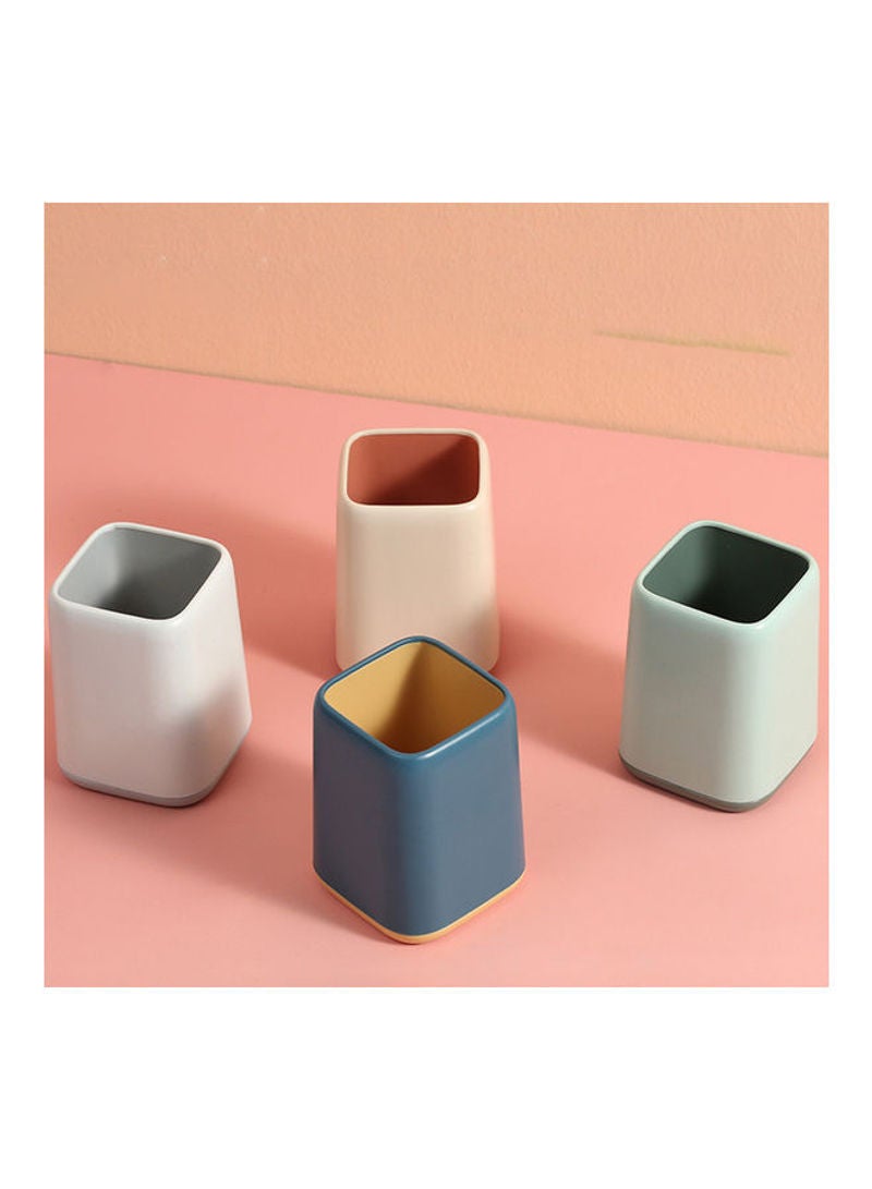 Pen/Pencil Holder Storage Desktop Organizer Dark blue 11*8.3*8.3cm  - Image 4