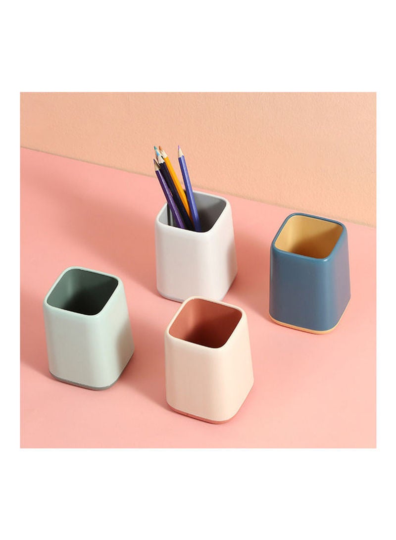 Pen/Pencil Holder Storage Desktop Organizer Dark blue 11*8.3*8.3cm  - Image 5