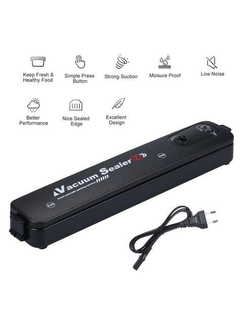A C100-240 V 90W Full-Automatic Electric Vacuum Sealer Packaging Machine Included 10-Pocket Bag LU-935 Multicolour