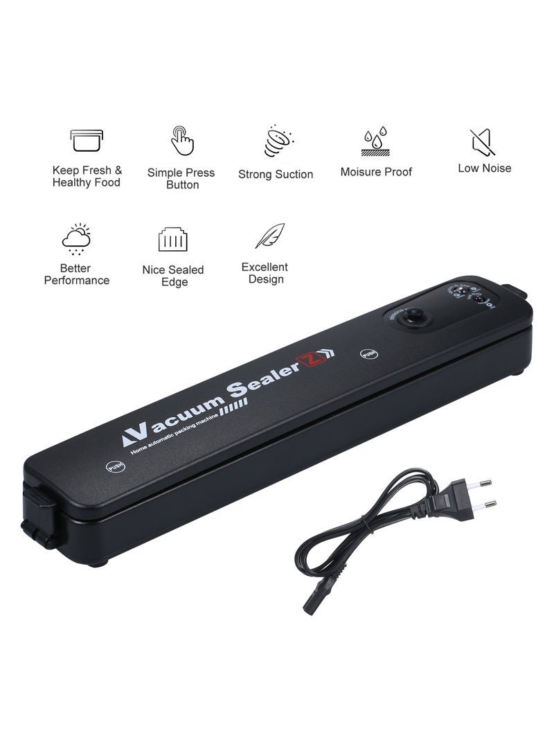 Generic - A C100-240 V 90W Full-Automatic Electric Vacuum Sealer Packaging Machine Included 10-Pocket Bag LU-935 Multicolour - Image 1