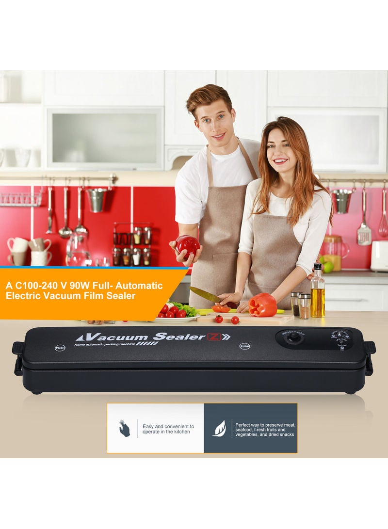 Generic - A C100-240 V 90W Full-Automatic Electric Vacuum Sealer Packaging Machine Included 10-Pocket Bag LU-935 Multicolour - Image 1