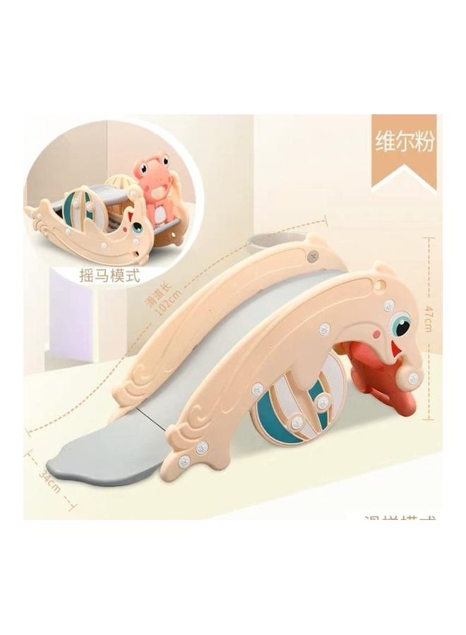 شيانغ يو حصان هزاز متعدد الاستخدامات ومزدوج بزحلوقة 102x34x47سم - Image 2