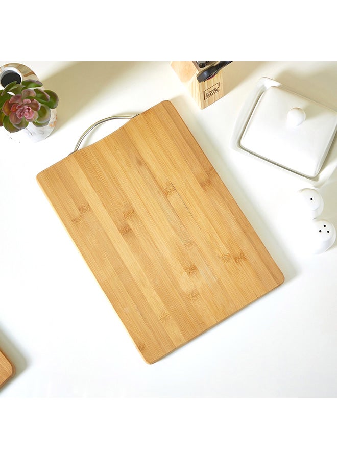 Home Box - Wooden Large Cutting Board Brown 36 x 26cm - Image 1