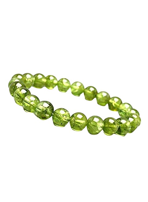 Natural Peridot Stone Bracelet