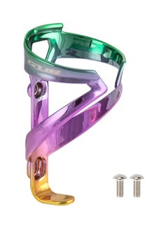Electroplated MTB Bike Water Bottle Holder 14.3x8x8cm