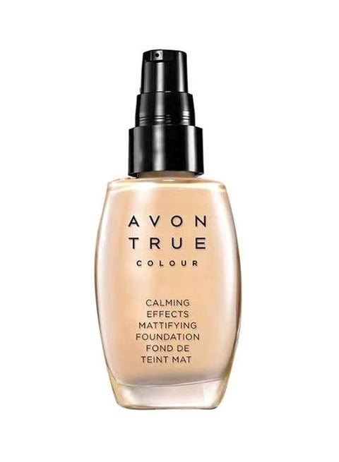 True Colour Calming Effects Mattifying Foundation Almond