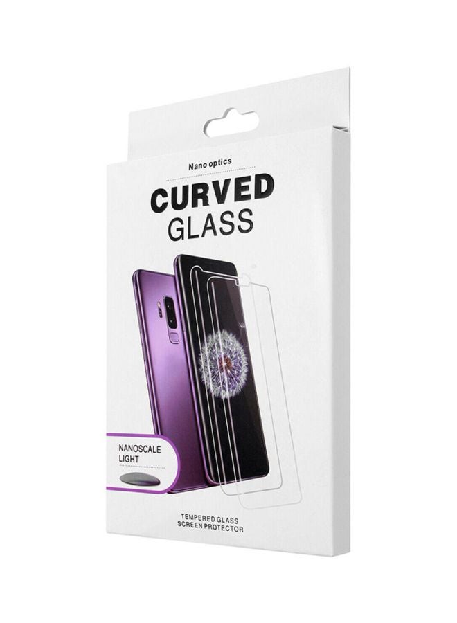 Muzz - Curved Tempered Glass Screen Protector For Samsung Galaxy S20 Ultra Clear - Image 1