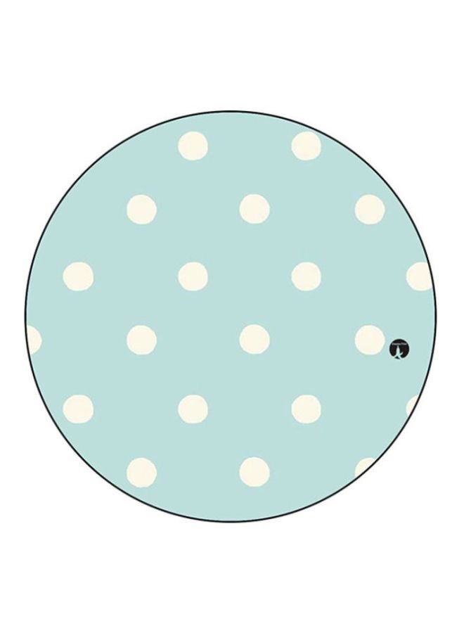BP Disney Printed Round Mouse Pad Blue/White