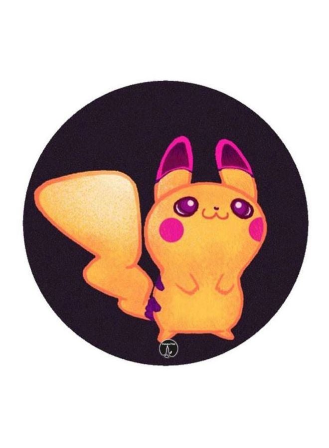 BP Pokemon Printed Mousepad Yellow/Purple/Black