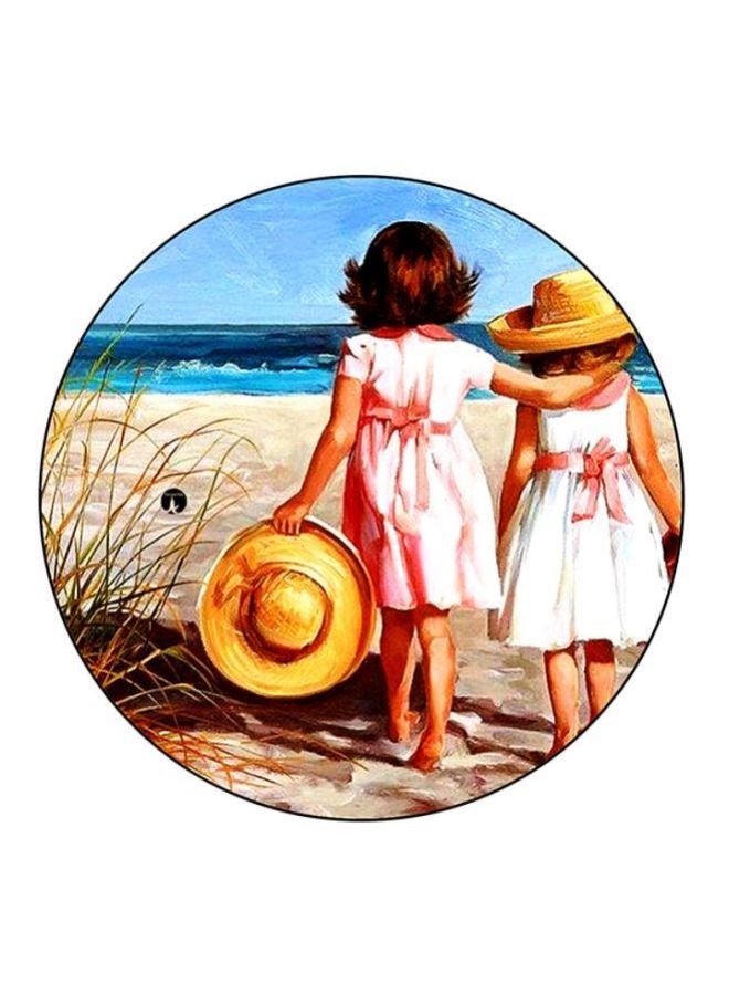 BP Printed Mouse Pad White/Blue/Yellow