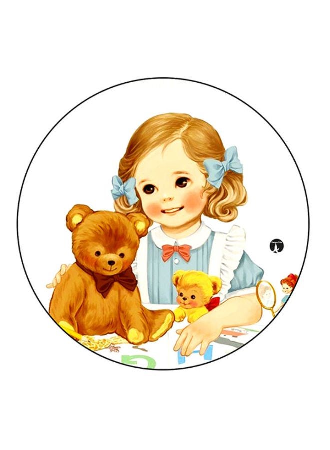 BP A Girl Mouse Pad Multicolour
