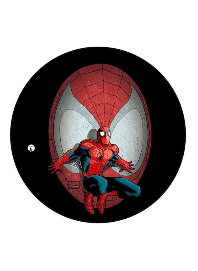 BP Spiderman Printed Mouse Pad Black/Red/Blue