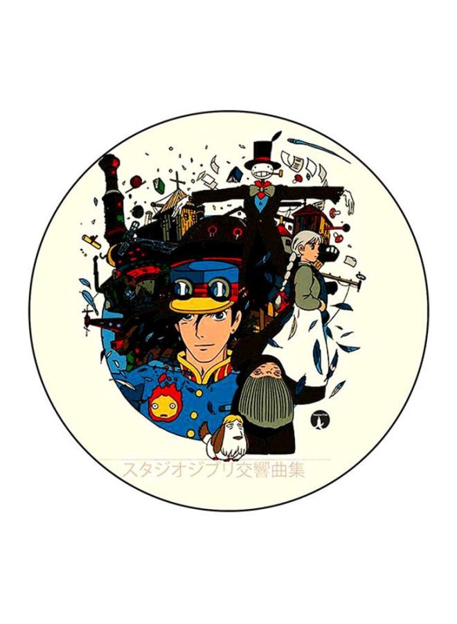 BP Howl'S Moving Castle Mouse Pad Multicolour