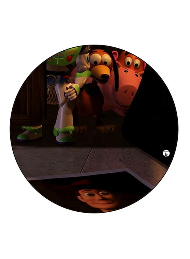 BP Printed Round Mouse Pad Multicolour