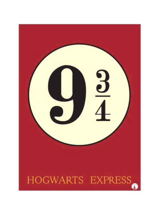 BP Harry Potter Printed Mousepad Red/Black/Yellow