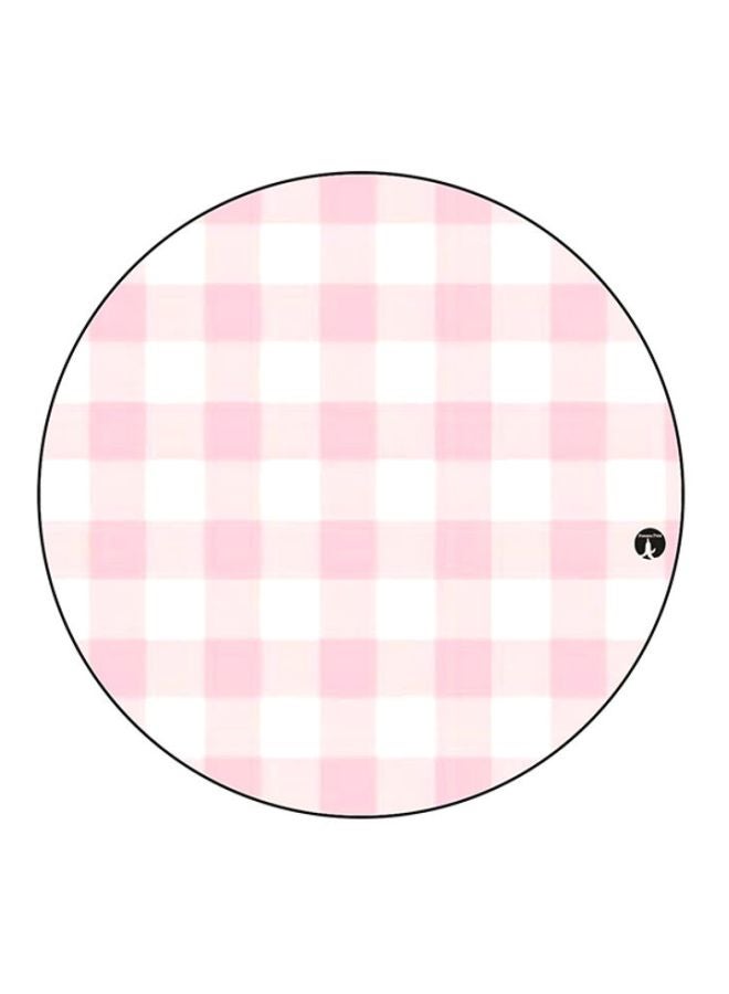 BP Printed Mouse Pad Pink/White