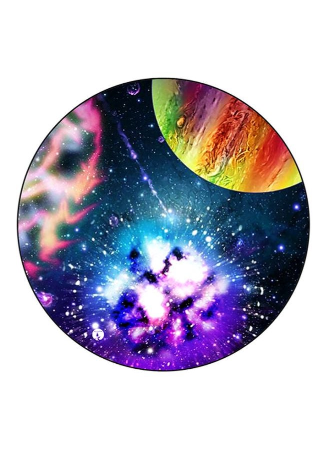 BP Space Print Mouse Pad Black/Purple/Blue