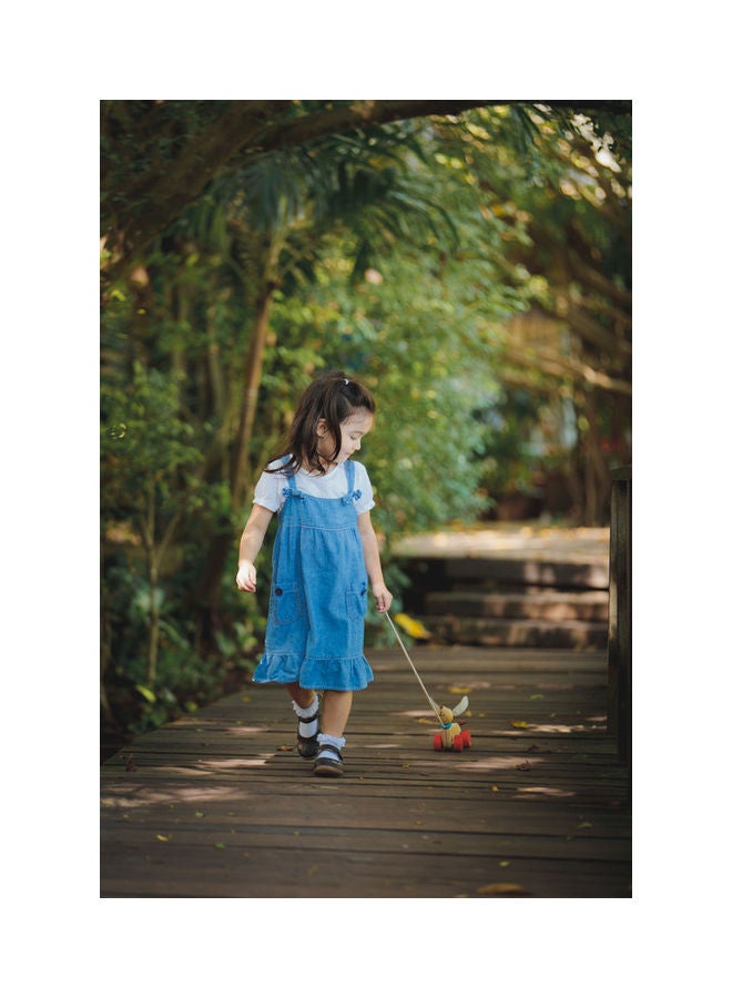 PlanToys Wooden Happy Puppy Toy 11.6x7.2x22.6cm - Image 4