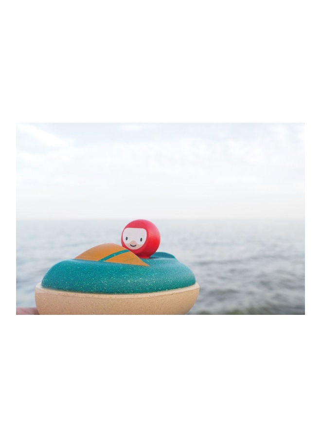 PlanToys Wooden Speed Boat 8.51x11.99x6cm  - Image 4