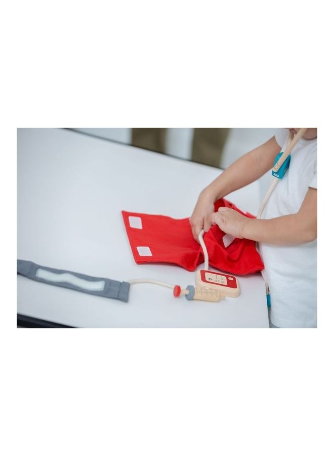 PlanToys Wooden Doctor Set 21.5x8x14.5cm - Image 4