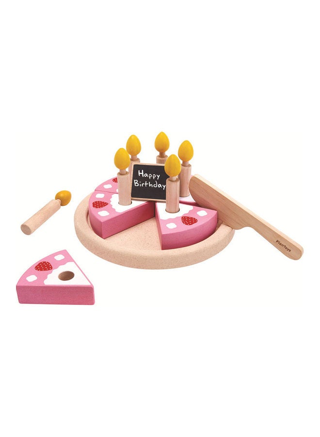 PlanToys Wooden Birthday Cake Set - Image 1