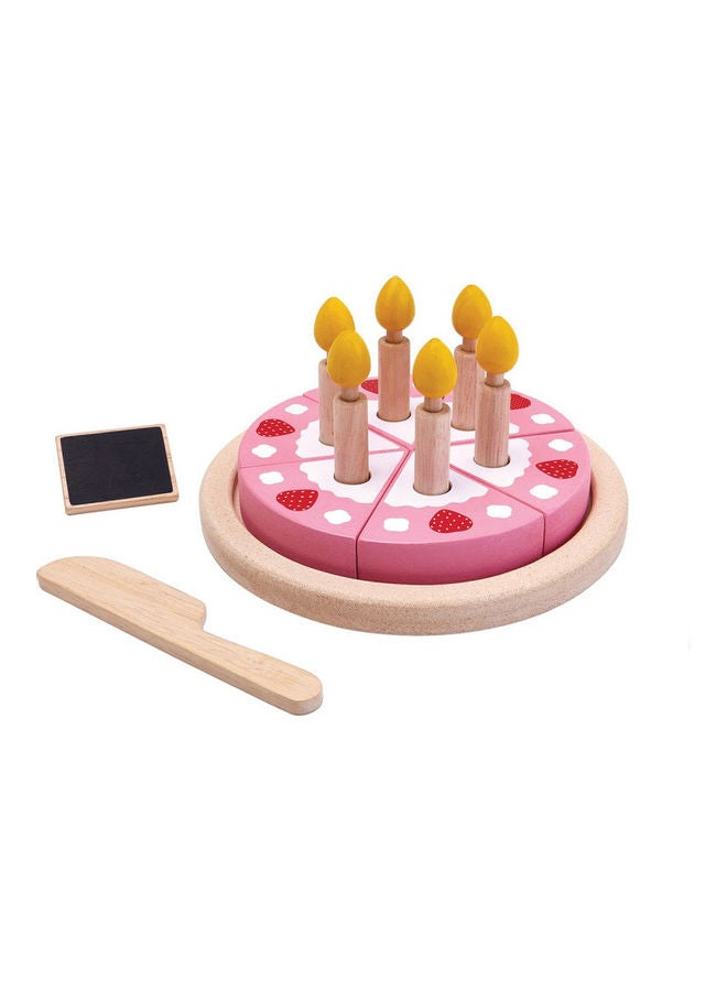 PlanToys Wooden Birthday Cake Set - Image 2