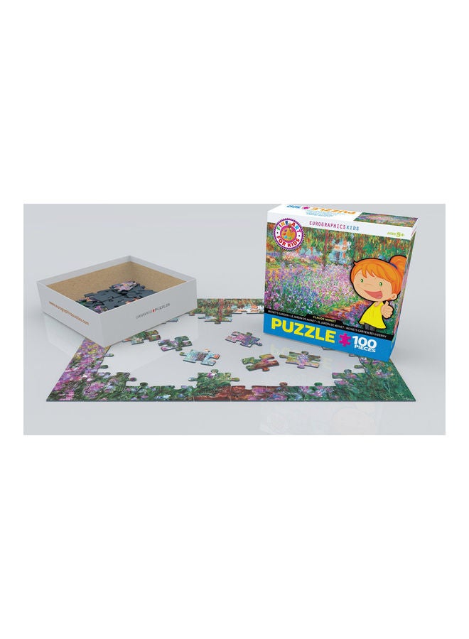 eurographics 100-Piece Monet's Garden By Claude Monet Puzzle Set - Image 3