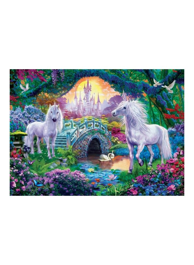 eurographics 500-Piece Unicorn Fairy Land Puzzle Set 33x1.27x48.26cm - Image 4