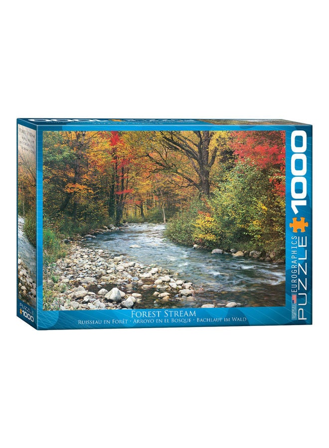 يورو جرافيكس طقم أحجية غابة مجرى الماء 1000 قطعة - Image 1