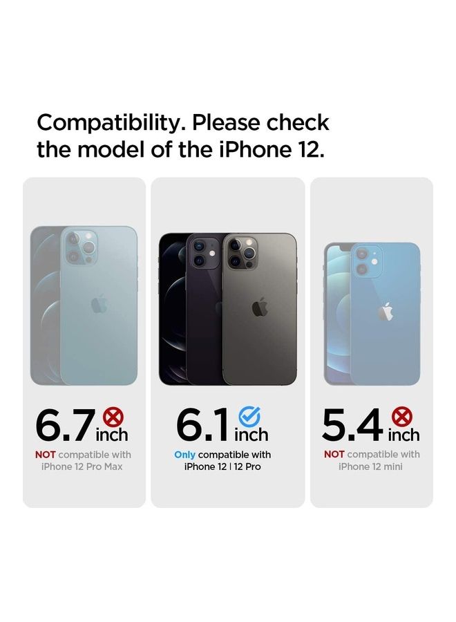 Spigen Neo Hybrid Designed Case Cover For iPhone 12/12 Pro Red - Image 3